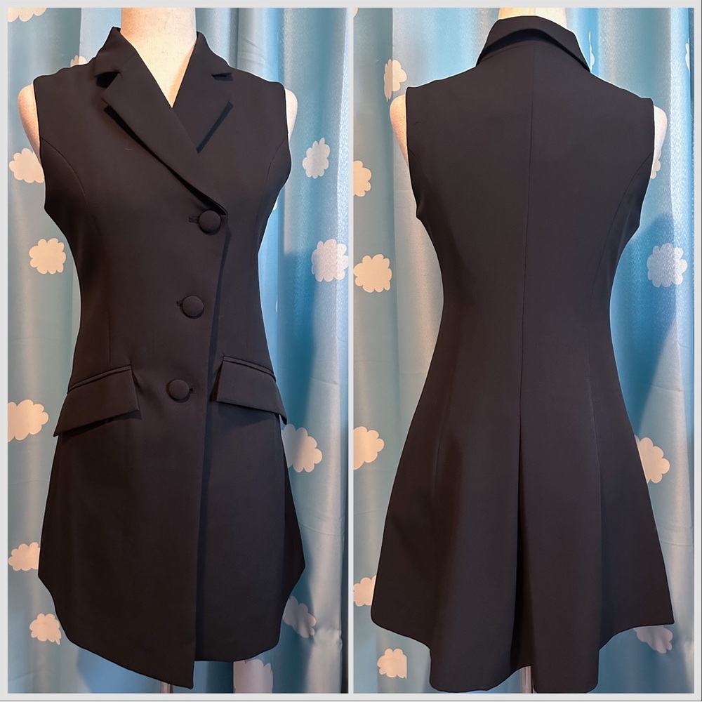 Elegant Black Women's Vest